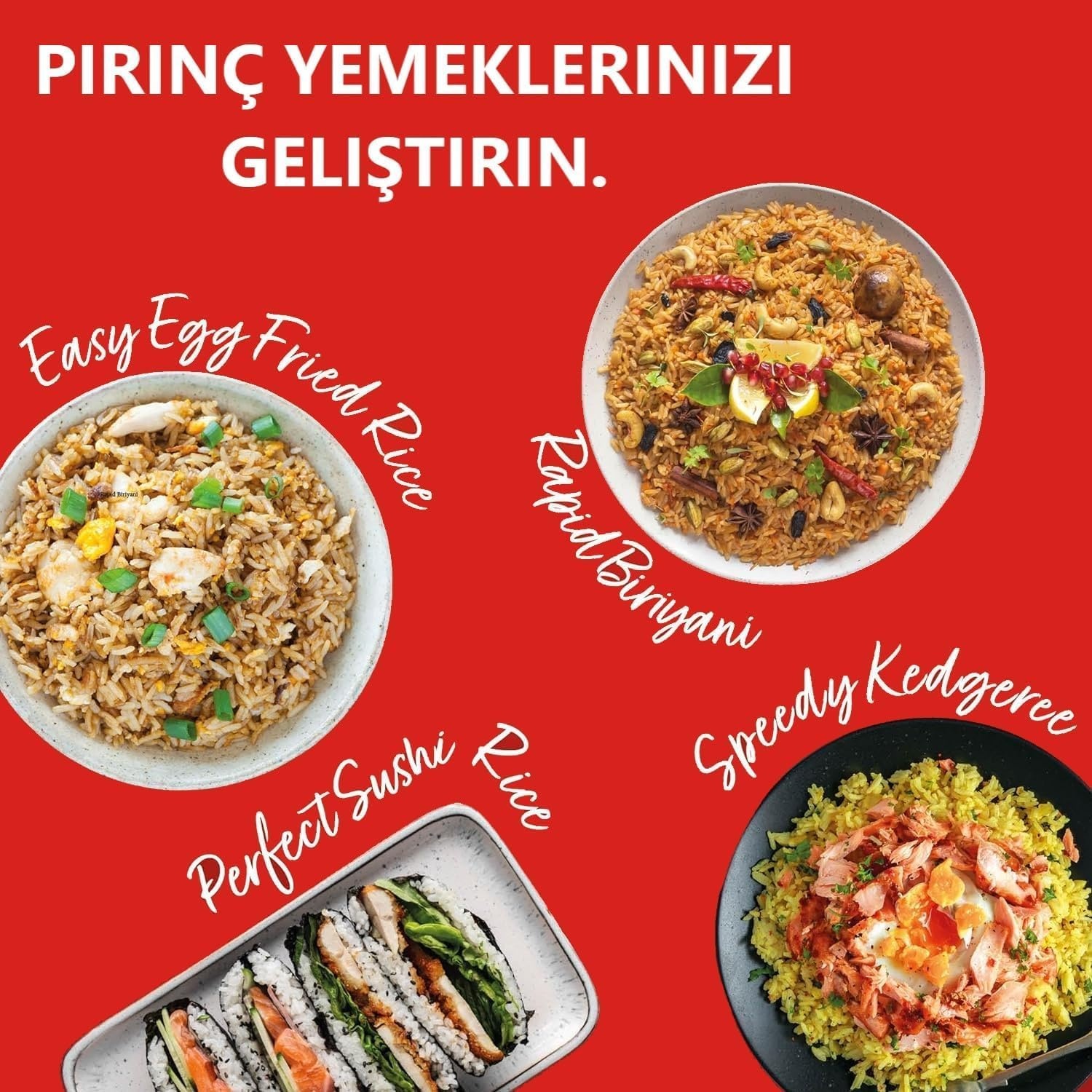 Instant Pot Rijstkoker & stoompan, 5 l (20 kopjes), anti-aanbakkookpan, vaatwasmachinebestendig, stoominzet van roestvrij staal, maatbeker, rijstlepel, met zachte en auté-functie