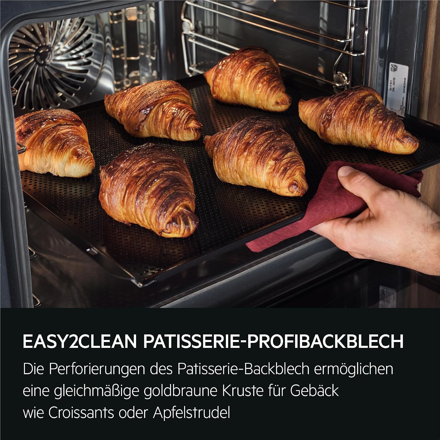 AEG Patisserie Easy2Clean Bakplaat 46,3 x 38,5 cm - Zwart