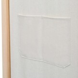 vidaXL Kamerscherm met 3 panelen 120x170x4 cm stof crème