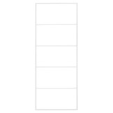 vidaXL Handdoekenrek 45x10x115 cm staal wit