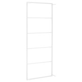 vidaXL Handdoekenrek 45x10x115 cm staal wit