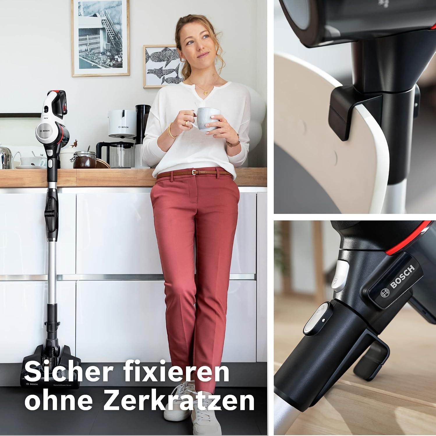 Bosch Unlimited 7 Draadloze Steelstofzuiger BKS711MTB - Zwart