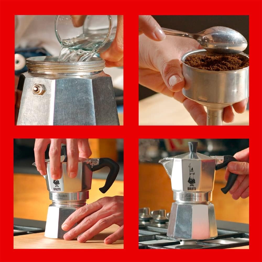 Bialetti Moka Express Espresso Maker - Zilver - 9 kopjes