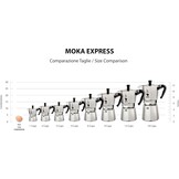 Bialetti Moka Express Espresso Maker - Zilver - 9 kopjes
