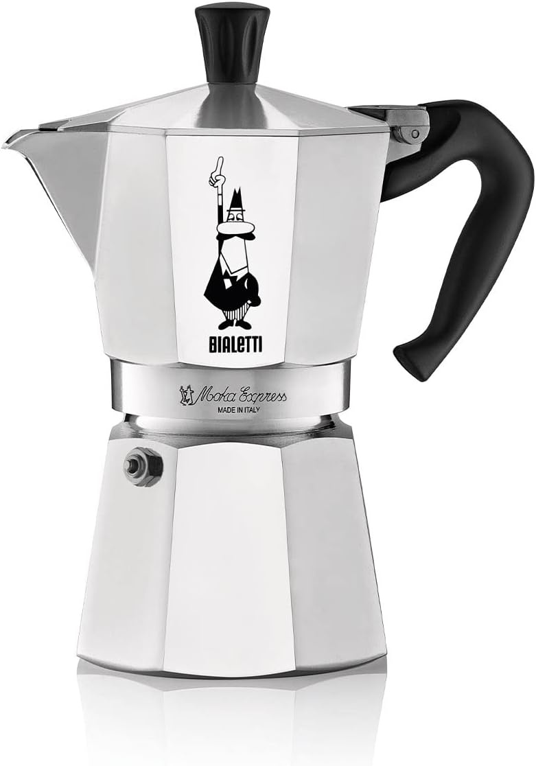 Bialetti Moka Express Espresso Maker - Zilver - 9 kopjes