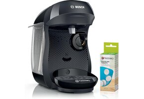 Bosch Tassimo Happy Koffiezetapparaat Zwart - 70+ Dranken (34% Korting)