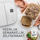 Panasonic SD-B2510 Automatische Broodbakmachine - 1.1 kg - Wit