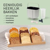 Panasonic SD-B2510 Automatische Broodbakmachine - 1.1 kg - Wit