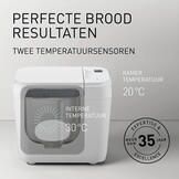 Panasonic SD-B2510 Automatische Broodbakmachine - 1.1 kg - Wit