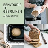 Panasonic SD-B2510 Automatische Broodbakmachine - 1.1 kg - Wit