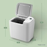 Panasonic SD-B2510 Automatische Broodbakmachine - 1.1 kg - Wit
