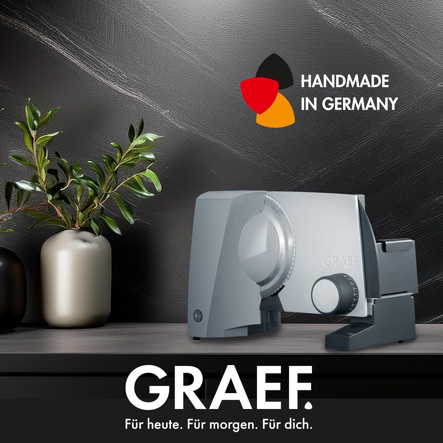 Graef Allessnijder G52 Matgrijs - 170 Watt
