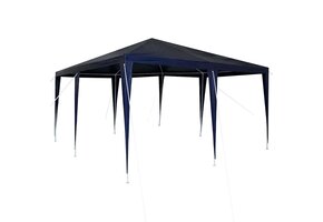 Partytent Blauw 400x400cm - Duurzaam & Inklapbaar (34% Korting)