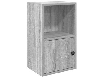 vidaXL Boekenkast 31x24x52 cm bewerkt hout grijs sonoma eikenkleurig