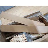 vidaXL Slaapbank 100 x 200 cm massief grenenhout honingbruin