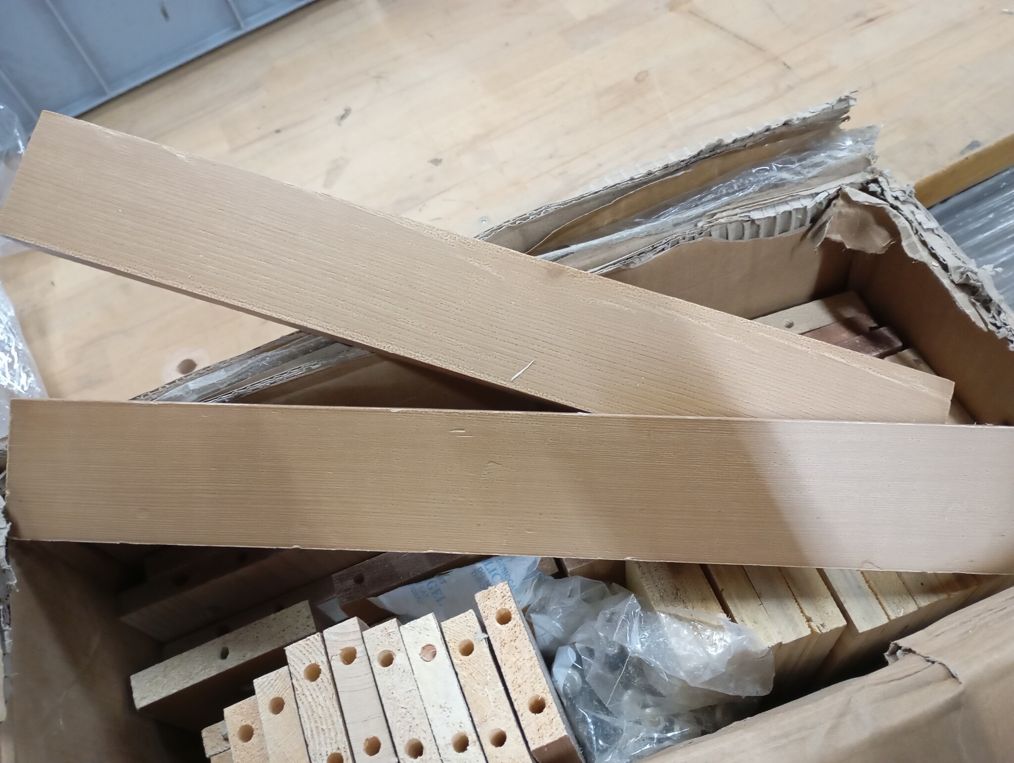 vidaXL Slaapbank 100 x 200 cm massief grenenhout honingbruin