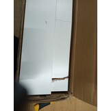 vidaXL Haardombouw 75x20x87,5 cm bewerkt hout wit