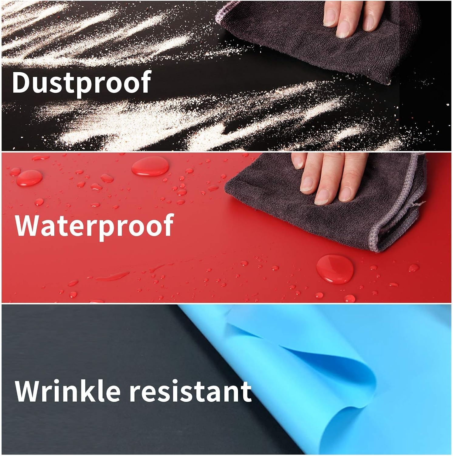 Fotografie achtergrond PVC 120x200 cm Mat Grijs - 34% Korting