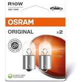 OSRAM ORIGINAL LINE 12V, P21W, signaallamp, Metalen Voet, Dubbele Blister, (2 lampen)