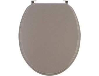 Wirquin WC-bril Colors Line Taupe Mat - 43,5 x 36,5 cm