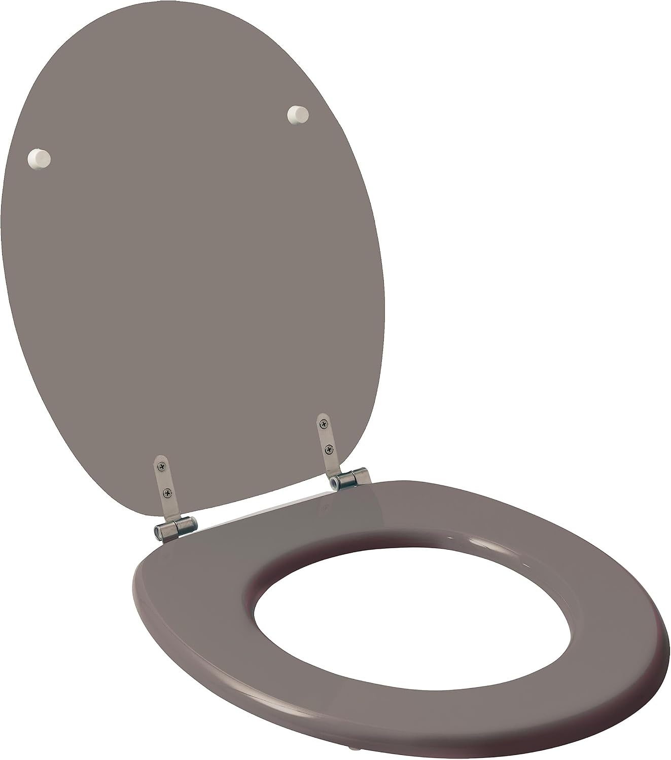 Wirquin WC-bril Colors Line Taupe Mat - 43,5 x 36,5 cm