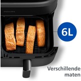 Philips Dubbele Airfryer 9L - 2 baklades, touchscreen