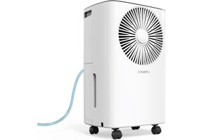Luchtontvochtiger 12L/dag voor 60m² - Wit - 34% Korting