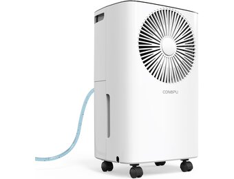 CONOPUPlus Draagbare Luchtontvochtiger - 12 liter per dag - Wit - 60 m²
