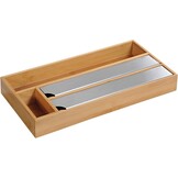Kesper 58041 13 Foliedispenser Voor De Lade, Bruin, 42 x 19 x 5,4 cm