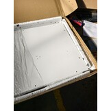 Speelgoedkist wit - opbergbox speelgoed - 73x42x40 cm - gasveer klep