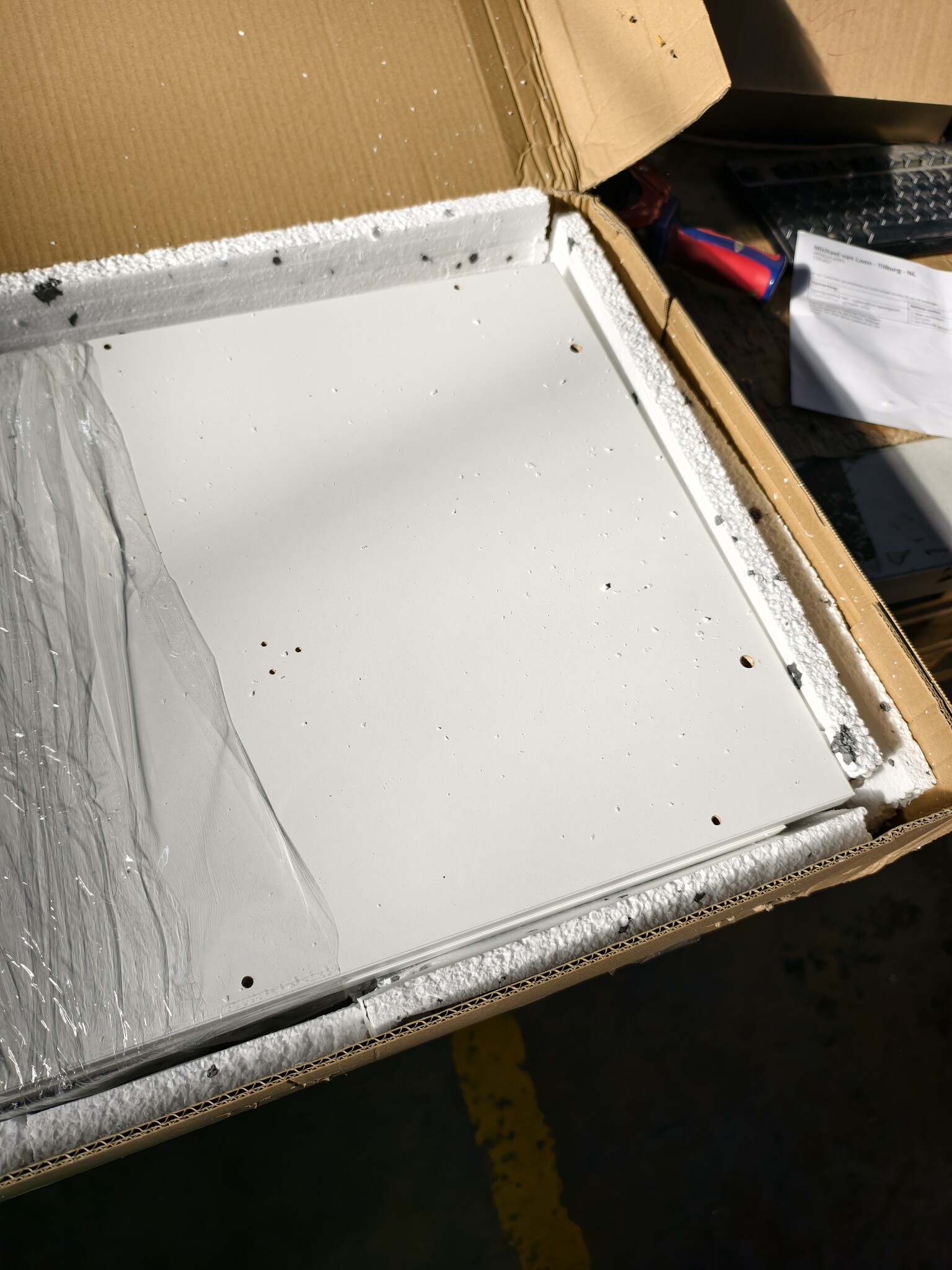 Speelgoedkist wit - opbergbox speelgoed - 73x42x40 cm - gasveer klep