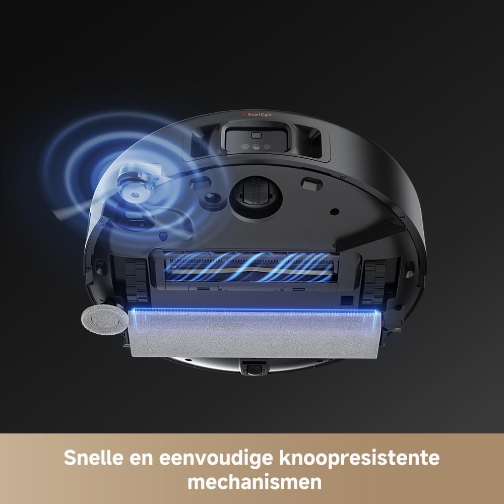 MOVA Z50 Ultra robotstofzuiger en -dweil, zwart