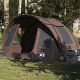 vidaXL Vistent 2-persoons waterdicht bruin