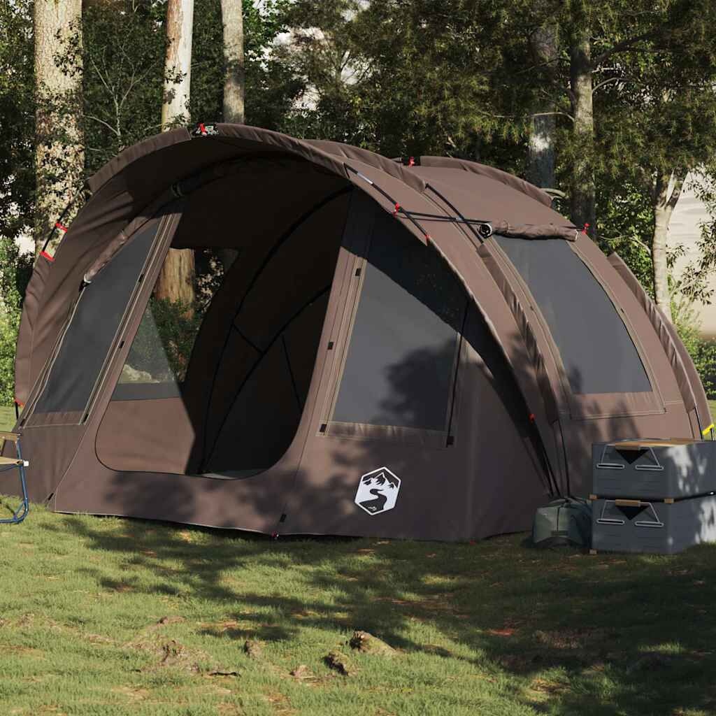 vidaXL Vistent 2-persoons waterdicht bruin