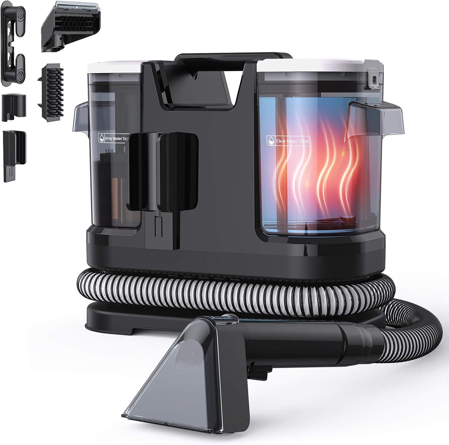 Lubluelu Bekledingreiniger, 20 kPa, 1400 W, verwarmt water in 10 sec.