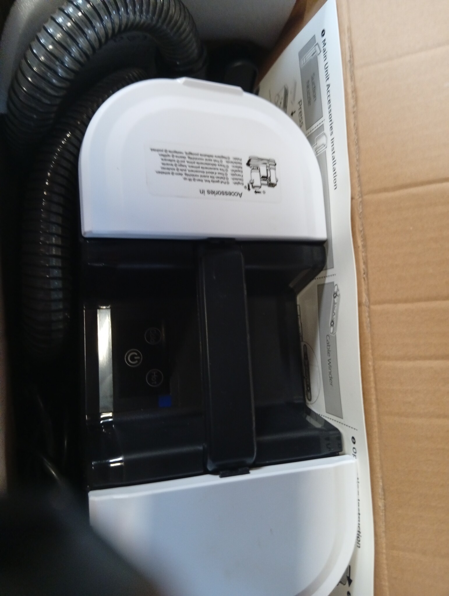 Lubluelu Bekledingreiniger, 20 kPa, 1400 W, verwarmt water in 10 sec.