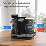 Lubluelu Bekledingreiniger, 20 kPa, 1400 W, verwarmt water in 10 sec.