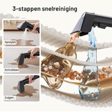 Lubluelu Bekledingreiniger, 20 kPa, 1400 W, verwarmt water in 10 sec.