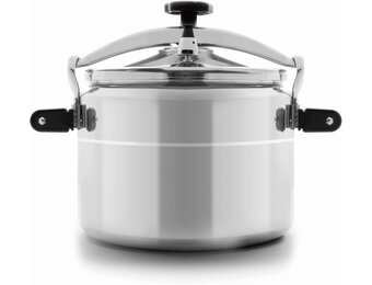 Lacor Pro-Classic Snelkookpan 22 liter - Zilver