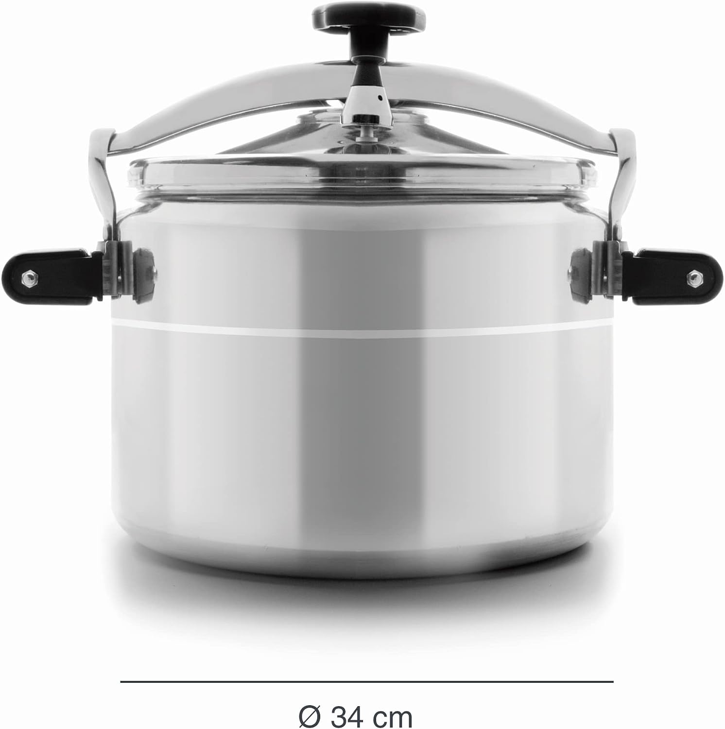 Lacor Pro-Classic Snelkookpan 22 liter - Zilver