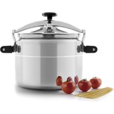 Lacor Pro-Classic Snelkookpan 22 liter - Zilver