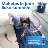 Primavella Percy Nat- en Droogzuiger - 600W - 1,5 Liter - Blauw - Inclusief 4 Opzetstukken