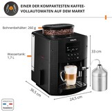 Krups Essential YY8135FD koffiezetapparaat met bonenmaler en espresso