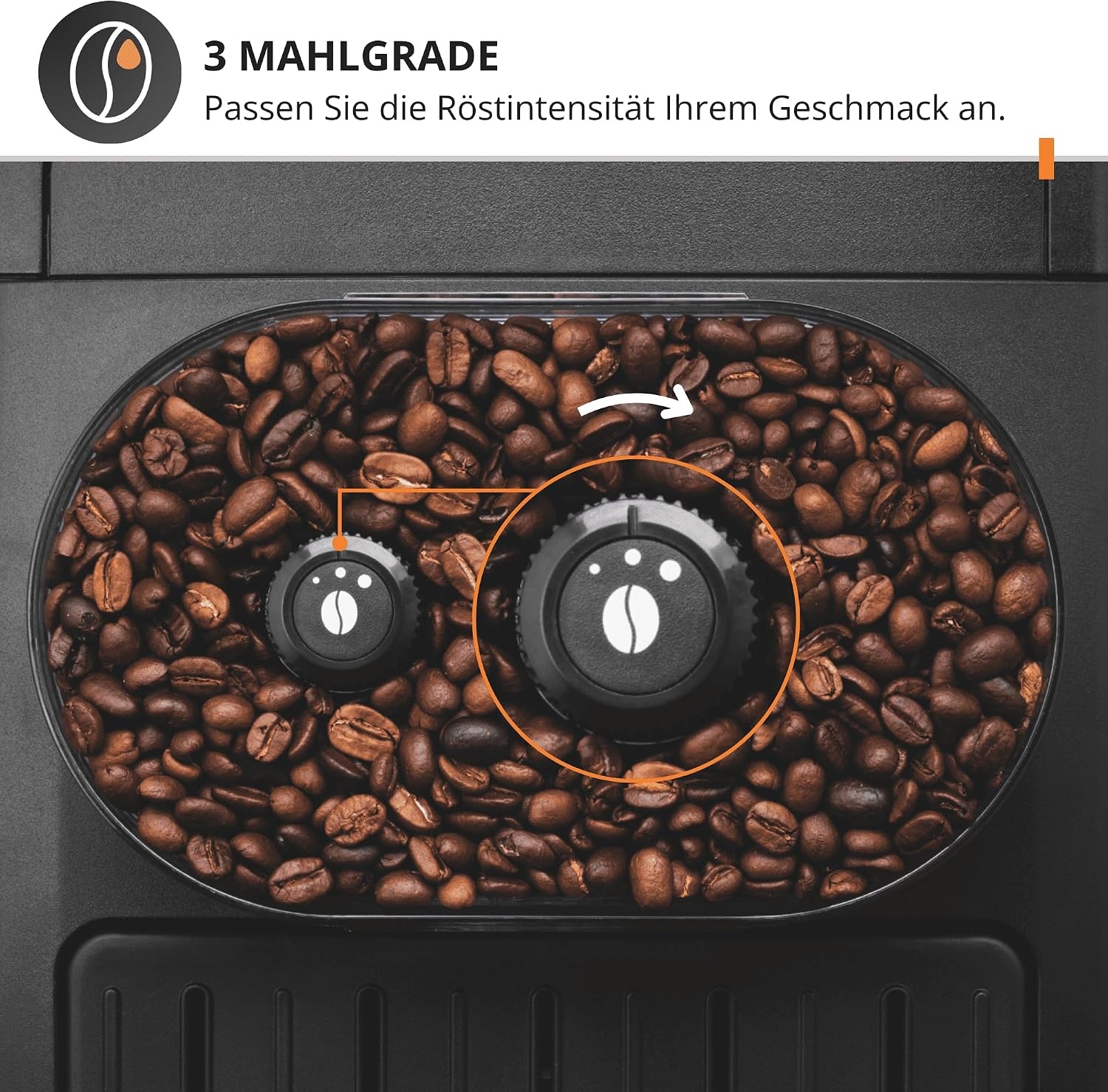 Krups Essential YY8135FD koffiezetapparaat met bonenmaler en espresso