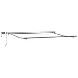 Markies met Handmatig Antraciet 4.5 x 2.5 m Metaal