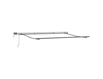 Markies met Handmatig Antraciet 4.5 x 2.5 m Metaal