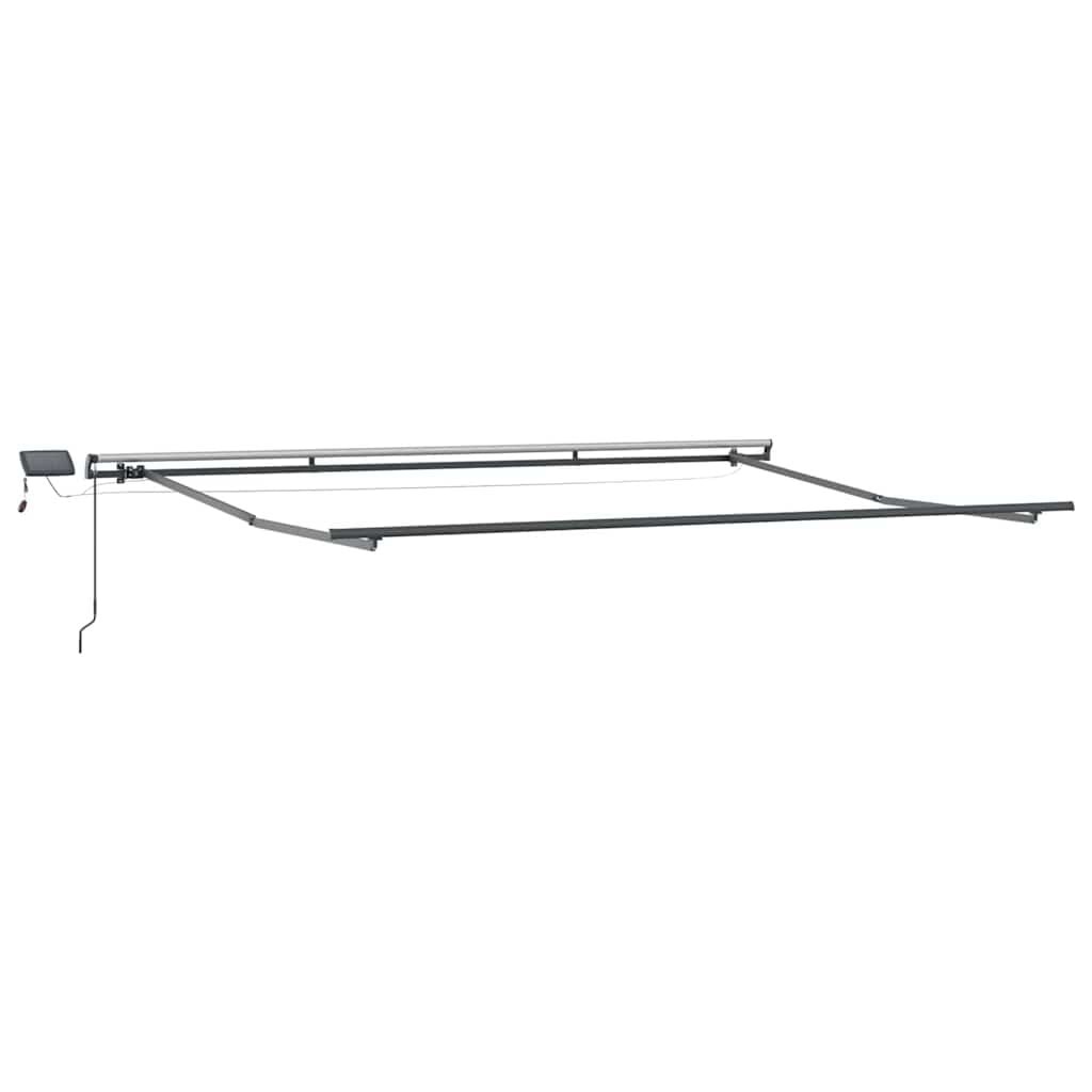 Markies met Handmatig Antraciet 4.5 x 2.5 m Metaal