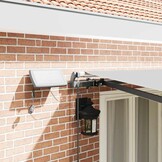 Markies met Handmatig Antraciet 4.5 x 2.5 m Metaal