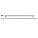 Markies met Handmatig Antraciet 4.5 x 2.5 m Metaal