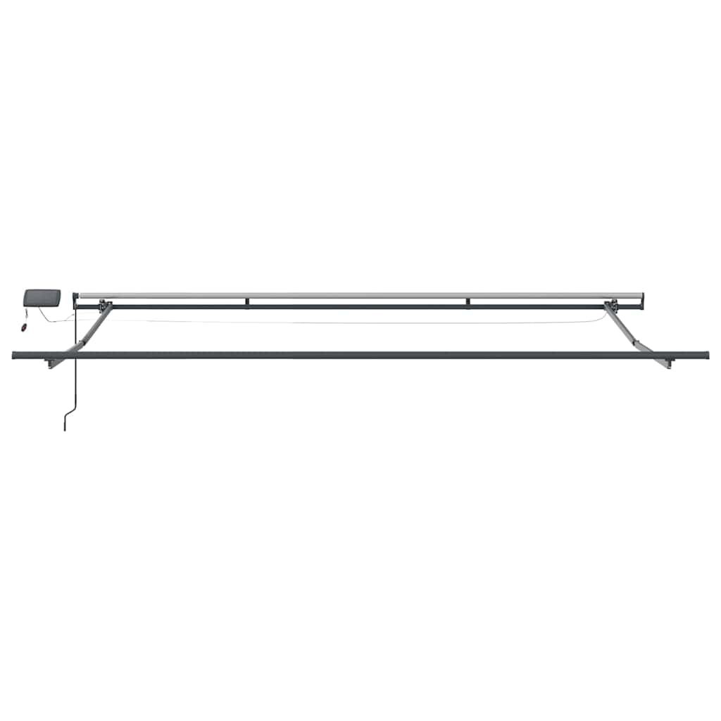 Markies met Handmatig Antraciet 4.5 x 2.5 m Metaal